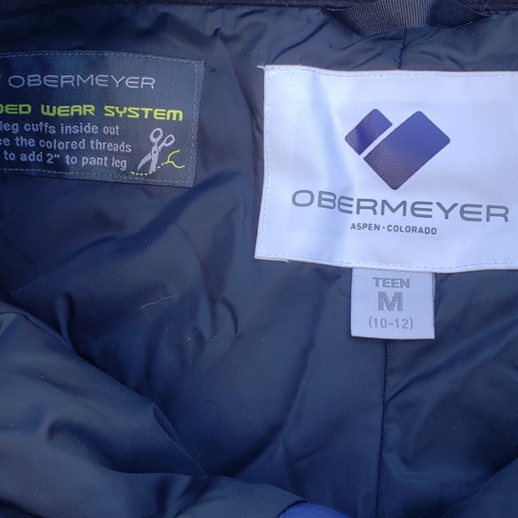 Obermeyer tropical print ski pants - Picture 3 of 4